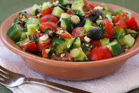 Cucumber and Tomato Salad