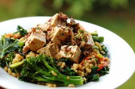 Kale and Tofu