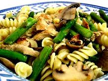 Mushroom Rotelle Pasta