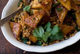 Orange Glazed Tempe