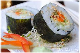 Vegetable Sushi Roll