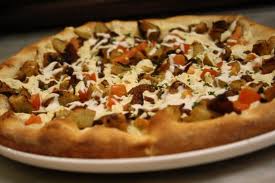 Veggie Pizza with Soy Cheese